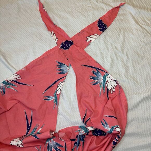 NWT! MALIHINI HAWAII VINTAGE 60s 70s Wrap Sarong Floral Dress 1 Size USA MADE - Picture 11 of 11